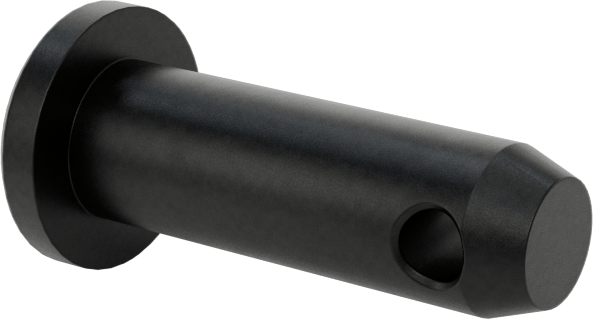 SAE J493 Karbon Çelik Çatal Pimi, 3/16" Çap, 7/16" Kullanılabilir Uzunluk