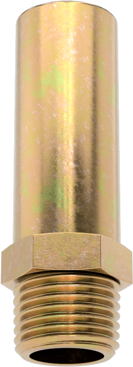 Uç Egzoz Susturucusu, 1/8 NPT Erkek