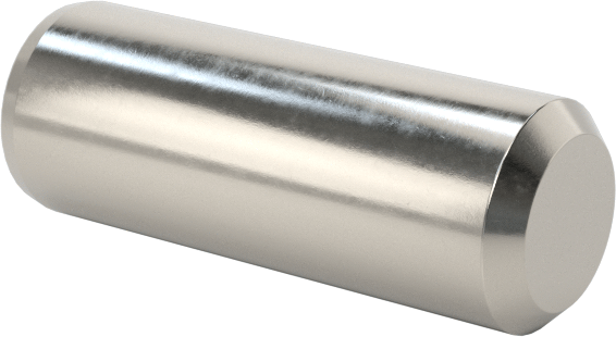 416 Paslanmaz Çelik Pim, 3/64" Çap, 1/8" Uzunluk