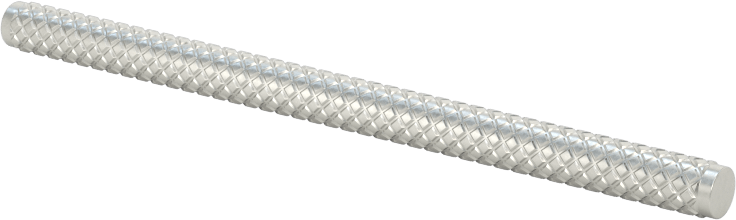 Tam Tırtıllı Pim, 1/8" Çap, 2" Uzunluk