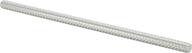 Tam Tırtıllı Pim, 1/8" Çap, 3" Uzunluk