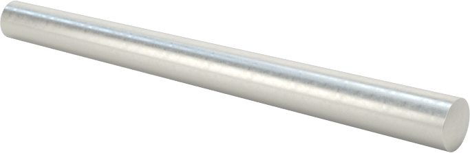 12L14 Karbon Çelik Konik Pim, 2/0 Numaralı Pim, 0,141" Büyük Uç Çapı, 1-1/2" Uzunluk