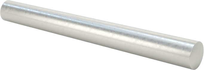 12L14 Karbon Çelik Konik Pim, 1 Numaralı Pim, 0,172" Geniş Uç Çapı, 1-1/2" Uzunluk