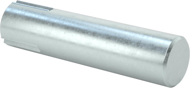 Çelik Çeyrek Oluklu Pim, 1/8" Çap, 1/2" Uzunluk