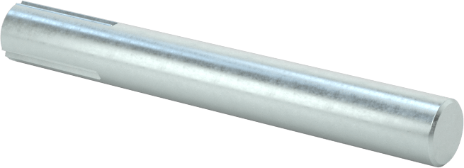 Çelik Çeyrek Oluklu Pim, 1/8" Çap, 1" Uzunluk