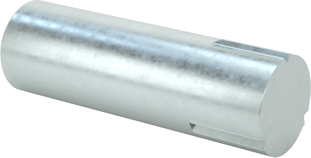 Çelik Çeyrek Oluklu Pim, 5/32" Çap, 1/2" Uzunluk