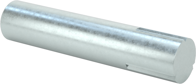 Çelik Çeyrek Oluklu Pim, 5/32" Çap, 3/4" Uzunluk