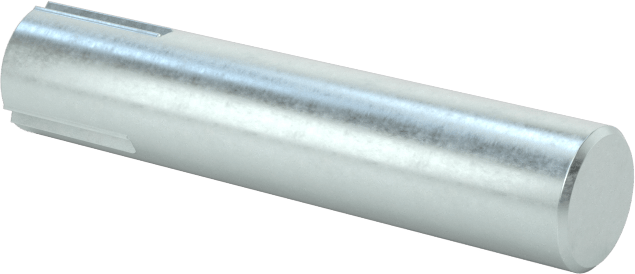 Çelik Çeyrek Oluklu Pim, 5/32" Çap, 3/4" Uzunluk