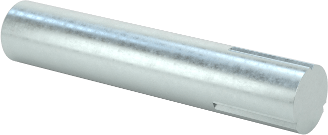 Çelik Çeyrek Oluklu Pim, 3/16" Çap, 1" Uzunluk