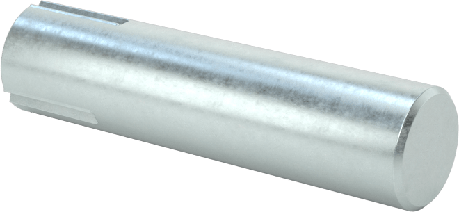 Çelik Çeyrek Oluklu Pim, 1/4" Çap, 1" Uzunluk