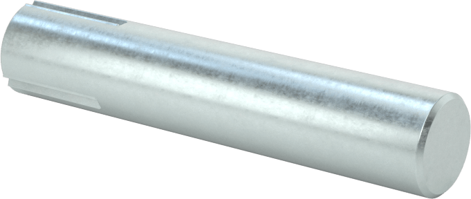 Çelik Çeyrek Oluklu Pim, 1/4" Çap, 1,25" Uzunluk