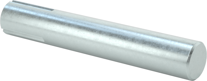 Çelik Çeyrek Oluklu Pim, 1/4" Çap, 1,5" Uzunluk