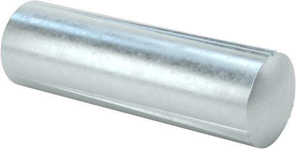Çelik tam oluklu dübel pimleri, 5/32" Çap, 1/2" Uzunluk
