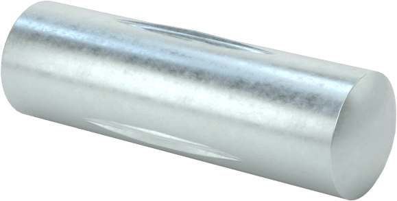 Çelik Merkez Oluklu Pim, 5/32" Çap, 1/2" Uzunluk