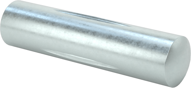 Çelik Merkez Oluklu Pim, 1/4" Çap, 1" Uzunluk