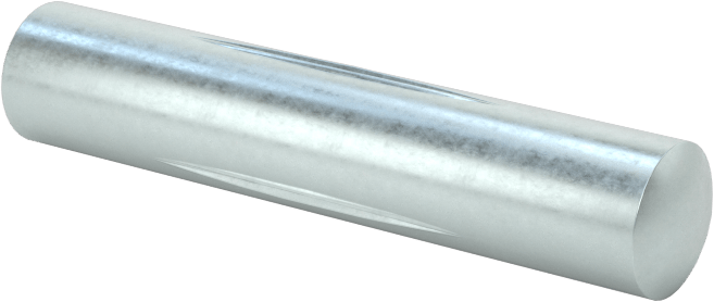 Çelik Merkez Oluklu Pim, 1/4" Çap, 1-1/4" Uzunluk