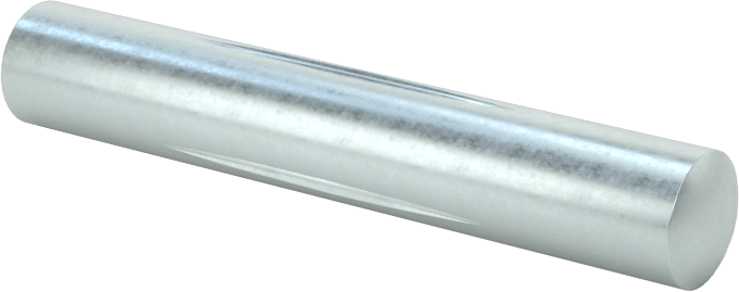 Çelik Merkez Oluklu Pim, 1/4" Çap, 1-1/2" Uzunluk