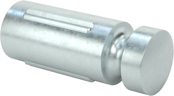 Yarım Yivli Pim, Çentikli, 3/32" Çap, 1/4" Uzunluk