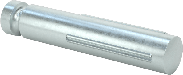 Yarım Yivli Pim, Çentikli, 3/32" Çap, 1/2" Uzunluk