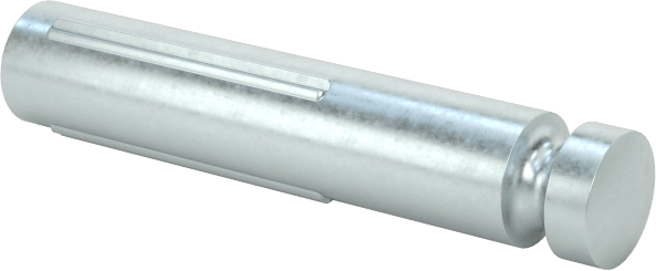 Yarım Yivli Pim, Çentikli, 3/32" Çap, 1/2" Uzunluk