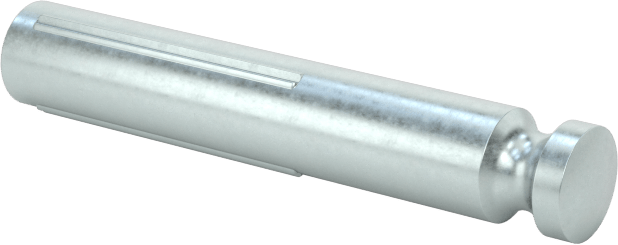 Yarım Yivli Pim, Çentikli, 1/8" Çap, 3/4" Uzunluk