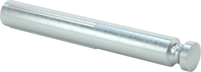 Yarım Yivli Pim, Çentikli, 1/8" Çap, 1" Uzunluk