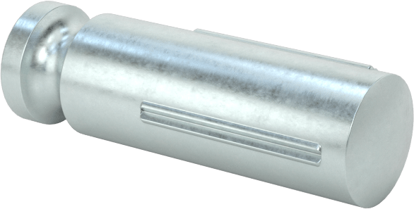 Yarım Yivli Pim, Çentikli, 5/32" Çap, 1/2" Uzunluk