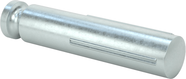 Yarım Yivli Pim, Çentikli, 5/32" Çap, 3/4" Uzunluk