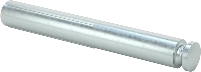 Yarım Yivli Pim, Çentikli, 3/16" Çap, 1-1/2" Uzunluk