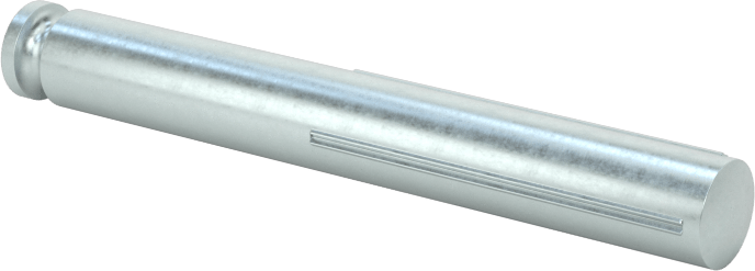 Yarım Yivli Pim, Çentikli, 3/16" Çap, 1-1/2" Uzunluk