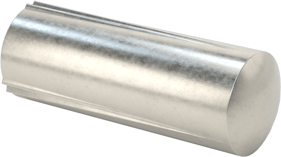 Paslanmaz Çelik Tam Oynaklı Pim, 3/32" Çap, 1/4" Uzunluk