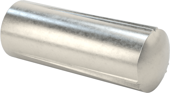 Paslanmaz Çelik Tam Oynaklı Pim, 3/32" Çap, 1/4" Uzunluk