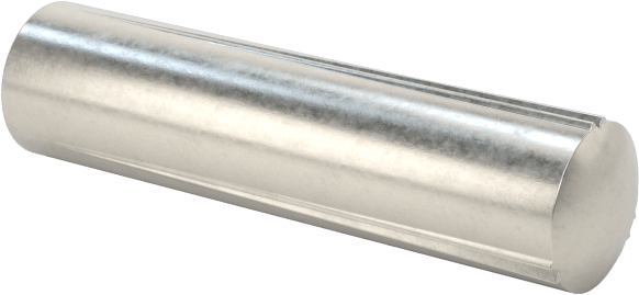 Paslanmaz Çelik Tam Oynaklı Pim, 1/8" Çap, 1/2" Uzunluk