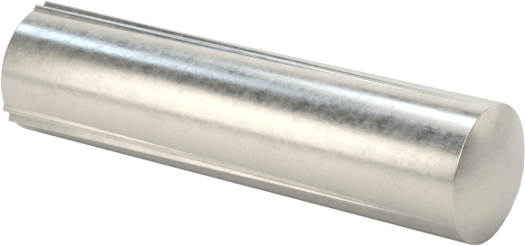 Paslanmaz Çelik Tam Oynaklı Pim, 1/8" Çap, 1/2" Uzunluk