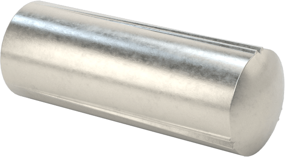 Paslanmaz Çelik Tam Oynaklı Pim, 3/16" Çap, 1/2" Uzunluk