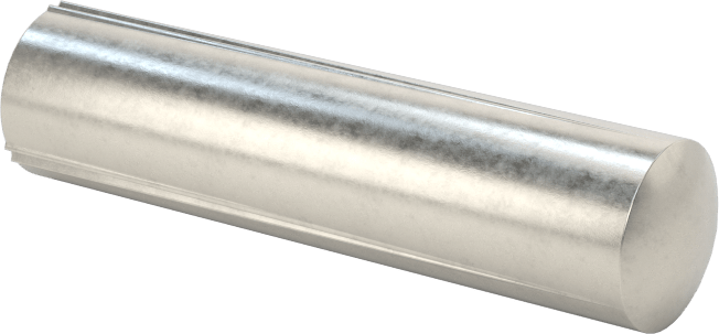 Paslanmaz Çelik Tam Oynaklı Pim, 5/16" Çap, 1-1/4" Uzunluk