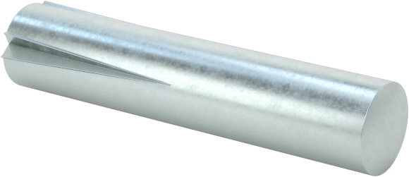 Yarım Yivli Pim, Konik Yiv, 2 mm Çap, 10 mm Uzunluk