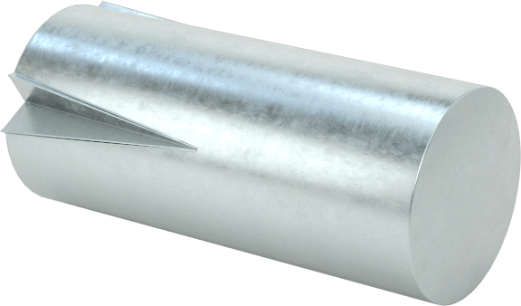Yarım Yivli Pim, Konik Yiv, 2,50 mm Çap, 6 mm Uzunluk