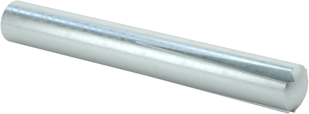 Yarım Yivli Pim, Konik Yiv, 3 mm Çap, 24 mm Uzunluk