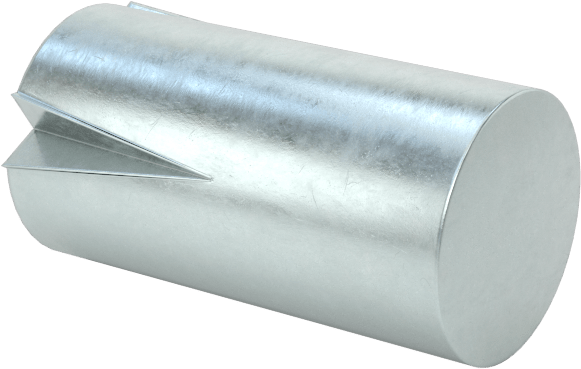 Yarım Yivli Pim, Konik Yiv, 3 mm Çap, 6 mm Uzunluk
