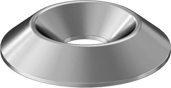 Çinko Kaplı Çelik Son İşlem Pulu, M2,5 Vida Boyutu için, 2.7 mm ID, 9 mm OD