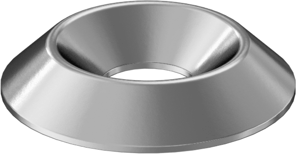 Çinko Kaplı Çelik Son İşlem Pulu, M3 Vida Boyutu için, 3.2 mm ID, 10 mm OD