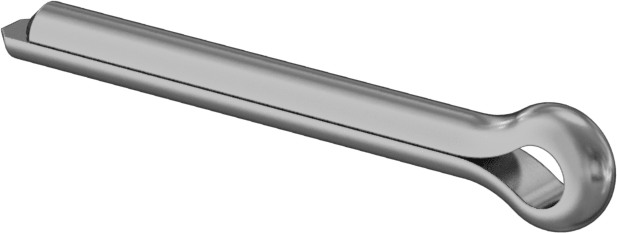 Pirinç Çatal Pimler, 1/16" Çap, 1/2" Uzunluk