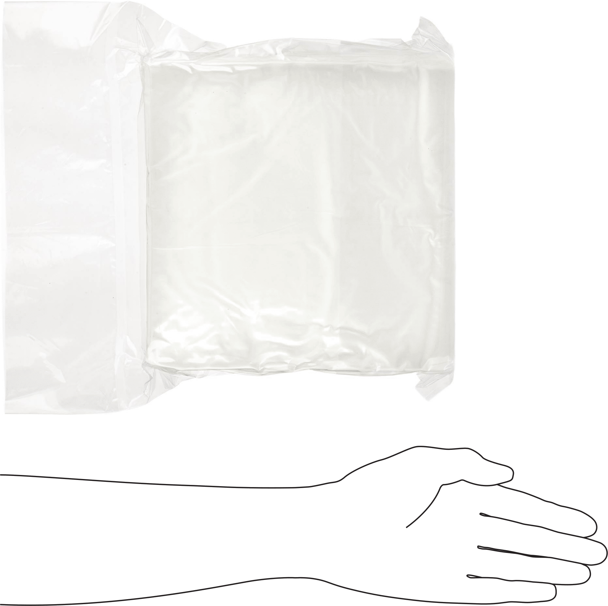 150 Ultra Yumuşak Temiz Oda Mendilleri, 9“ Uzunluk x 9” Genişlik