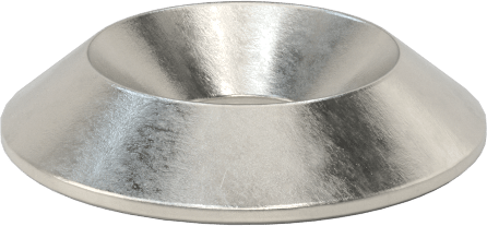 18-8 Paslanmaz Çelik Sonlandırma Pul, M3 Vida Boyutu için, 3.2 mm ID, 10 mm OD