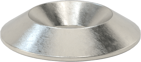 18-8 Paslanmaz Çelik Sonlandırma Pul, M4 Vida Boyutu için, 4.3 mm ID, 14 mm OD