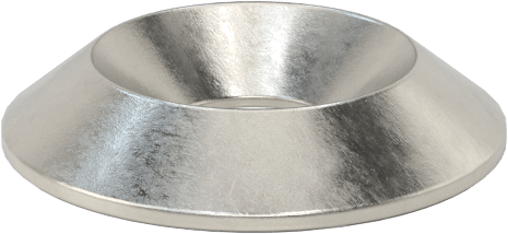 18-8 Paslanmaz Çelik Sonlandırma Pul, M5 Vida Boyutu için, 5.3 mm ID, 16 mm OD