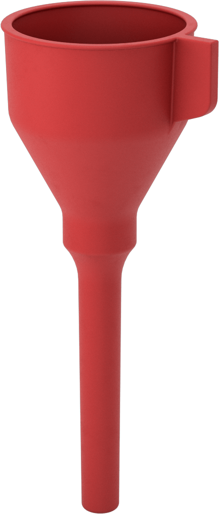 Kauçuk Huni, 8 FL. oz. Kapasite