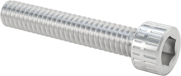 Alüminyum Soket Başlı Vida, 2-56 Diş Boyutu, 1/2" Uzunluk