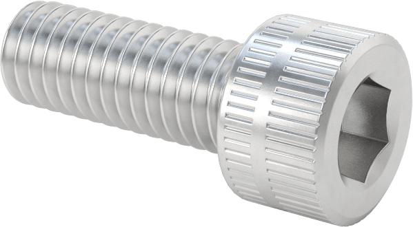 Alüminyum Soket Başlı Vida, 10-32 Diş Boyutu, 1/2" Uzunluk